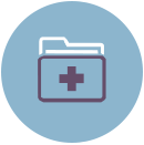 icon medical folder